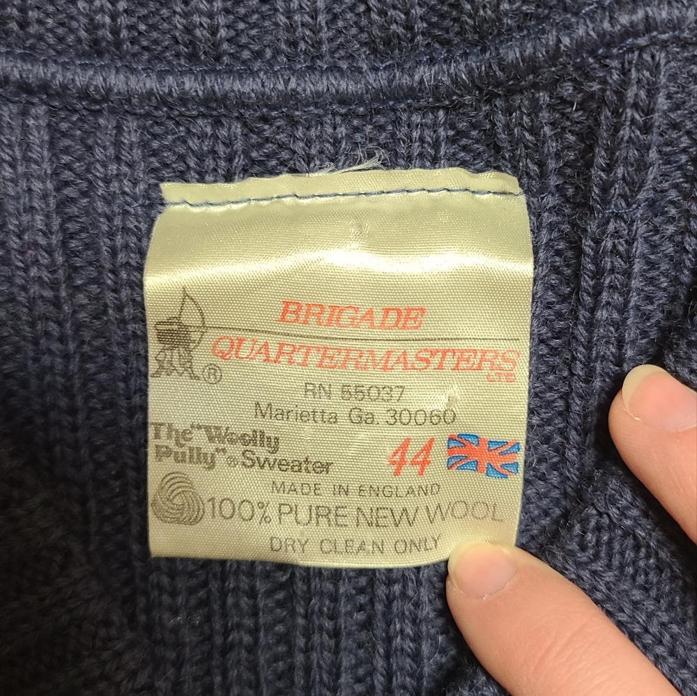 Vintage Brigade Quartermasters Sweater - Picture 4 of 6